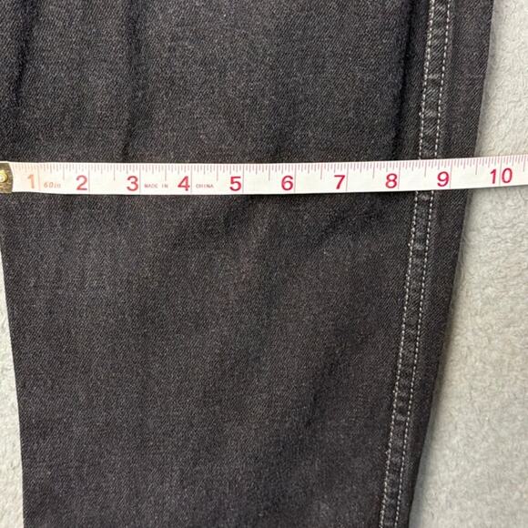 Vintage 80s Sasson Jeans Black Tapered Five Pocket High Rise Retro Denim SZ 11JR - Picture 6 of 10